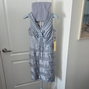 May Queen Silver Layered Dress